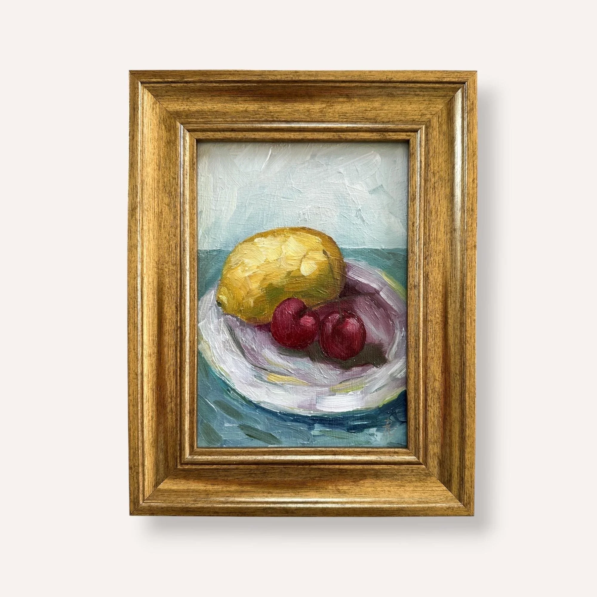 Lemon & Cherries · 5x7