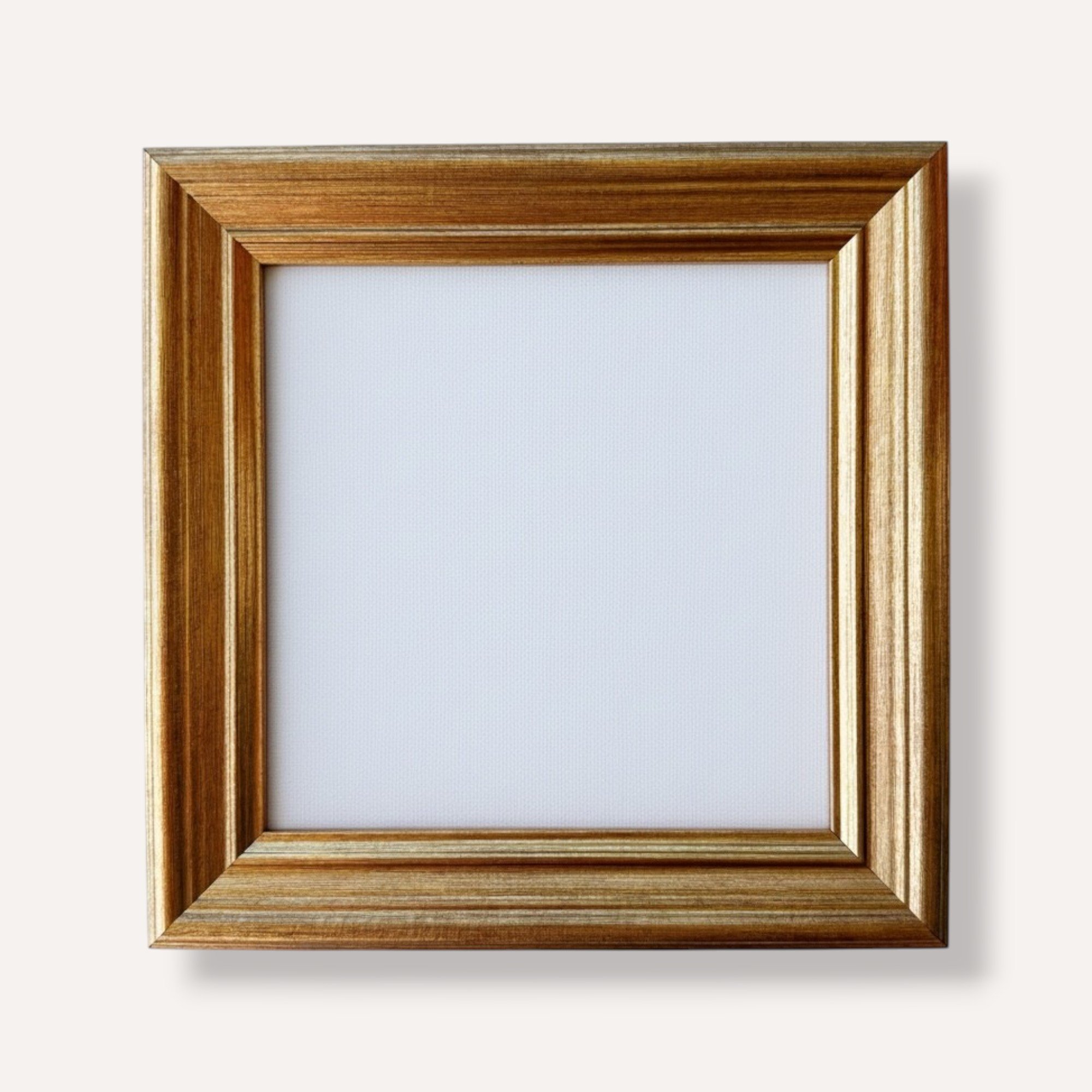 5x5 Antique Gold Style Frame • Add-On Only