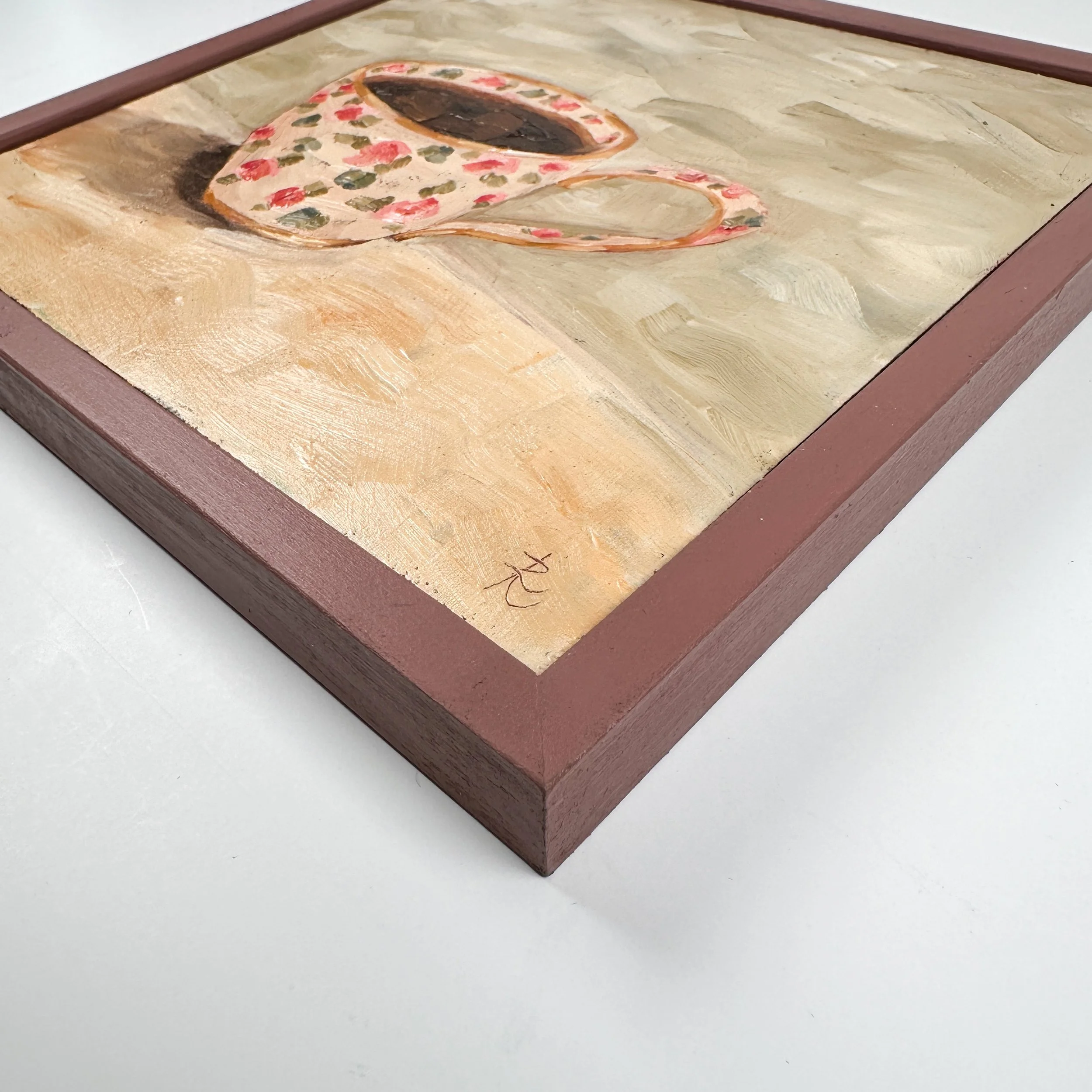 8x8 Oakwood Brown Floating Frame • Add-On Only