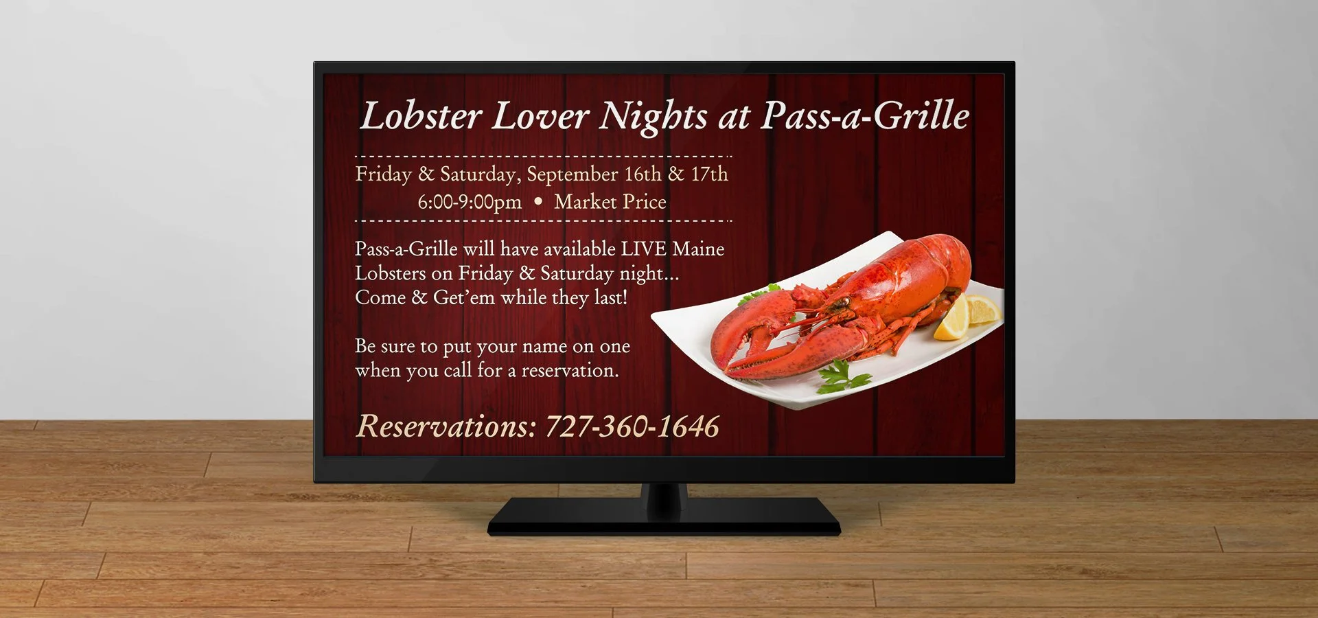St Pete Yacht Club - TV MockUp-Lobster-Lover-Night.jpg