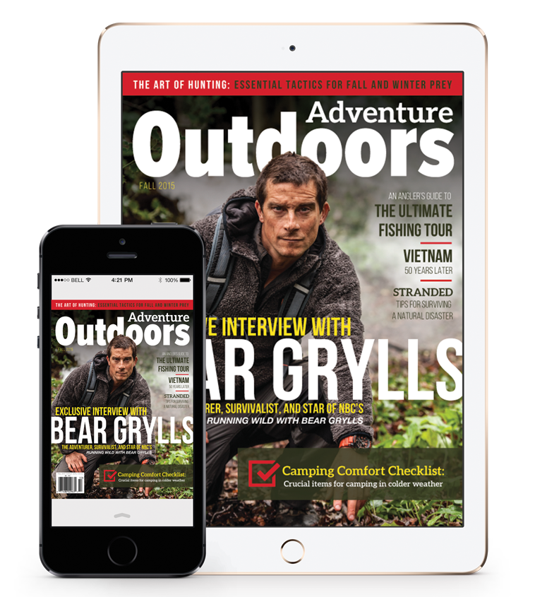 David Jacobs Publishing | Adventure Outdoors Magazine Mobile Design