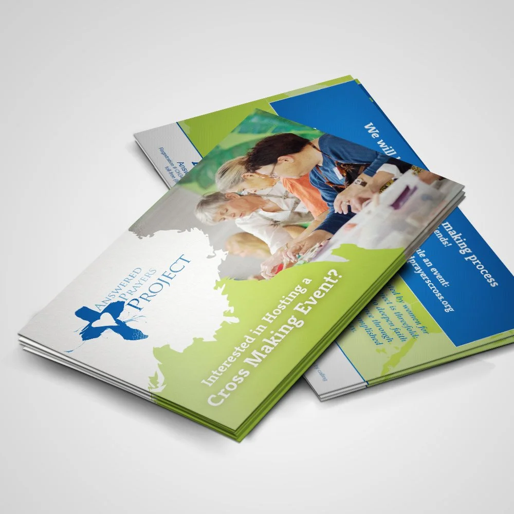 Answered Prayers Project | Postcard Design