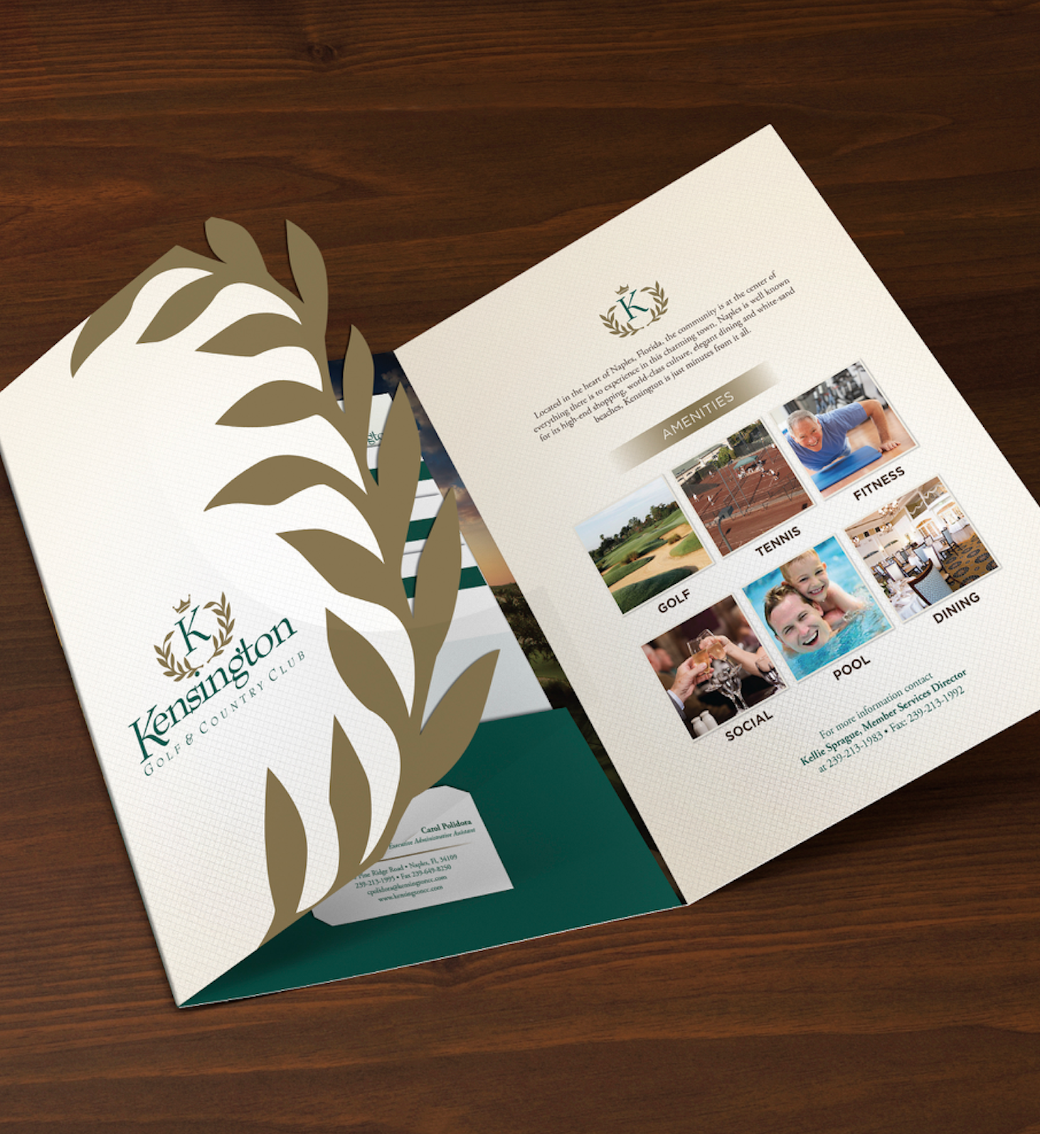 Kensington Golf and Country Club | Brochure Design