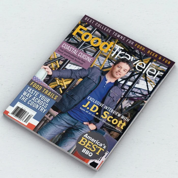 David Jacobs Publishing | Food Traveler Magazine Layout Design