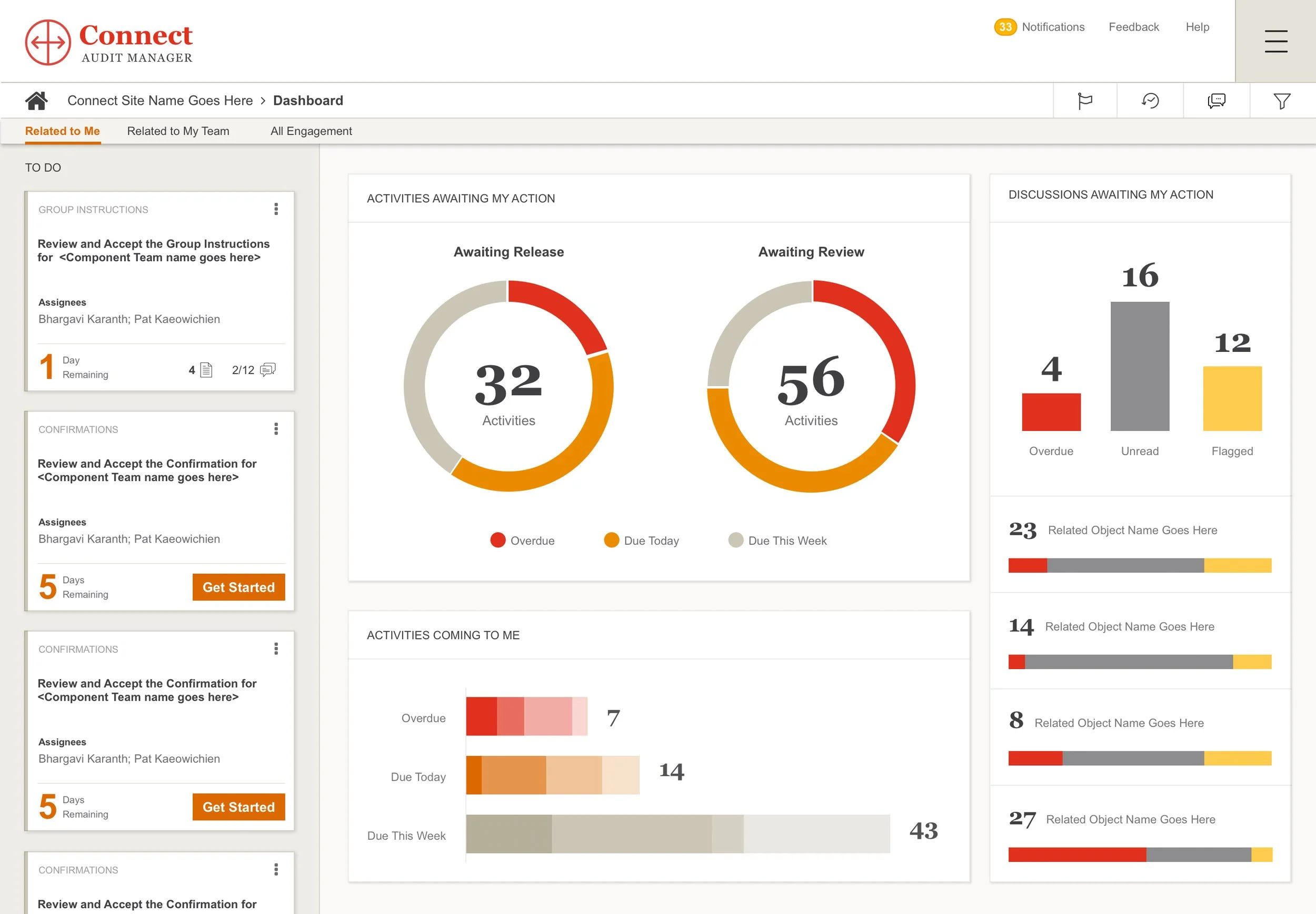 CAM - Dashboard mid-audit season