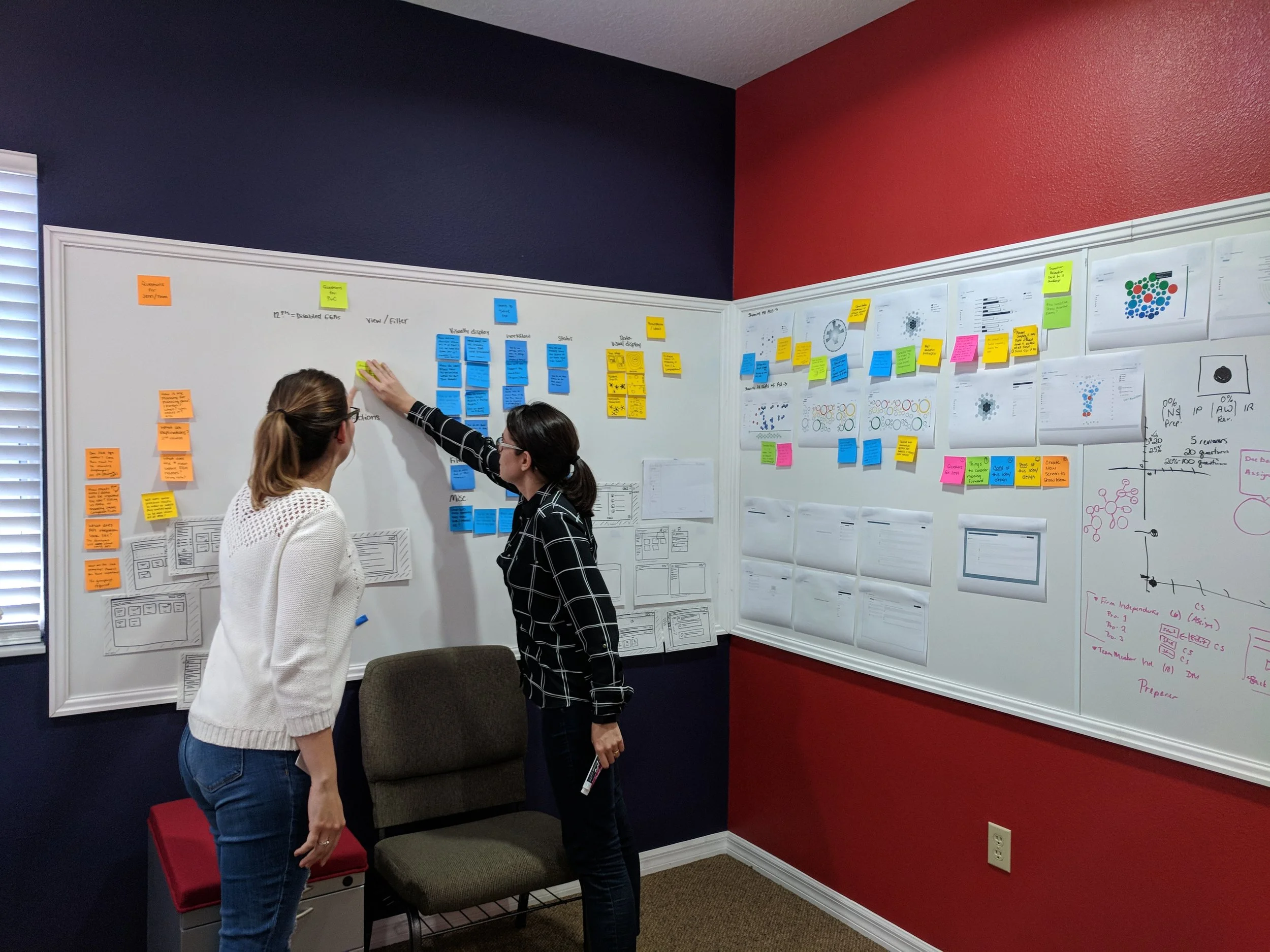 Redesigning the information architecture
