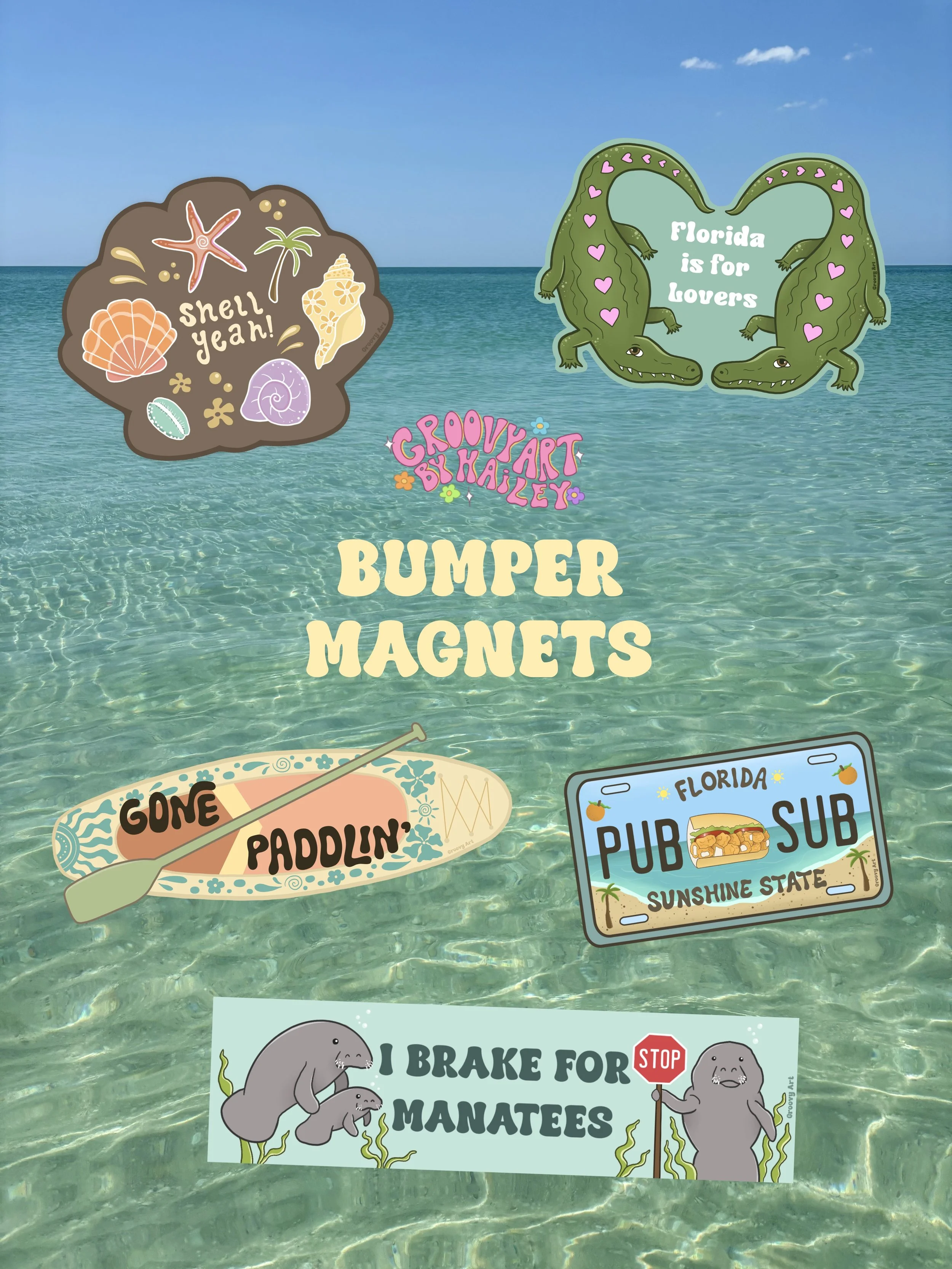 Florida Bumper Magnets
