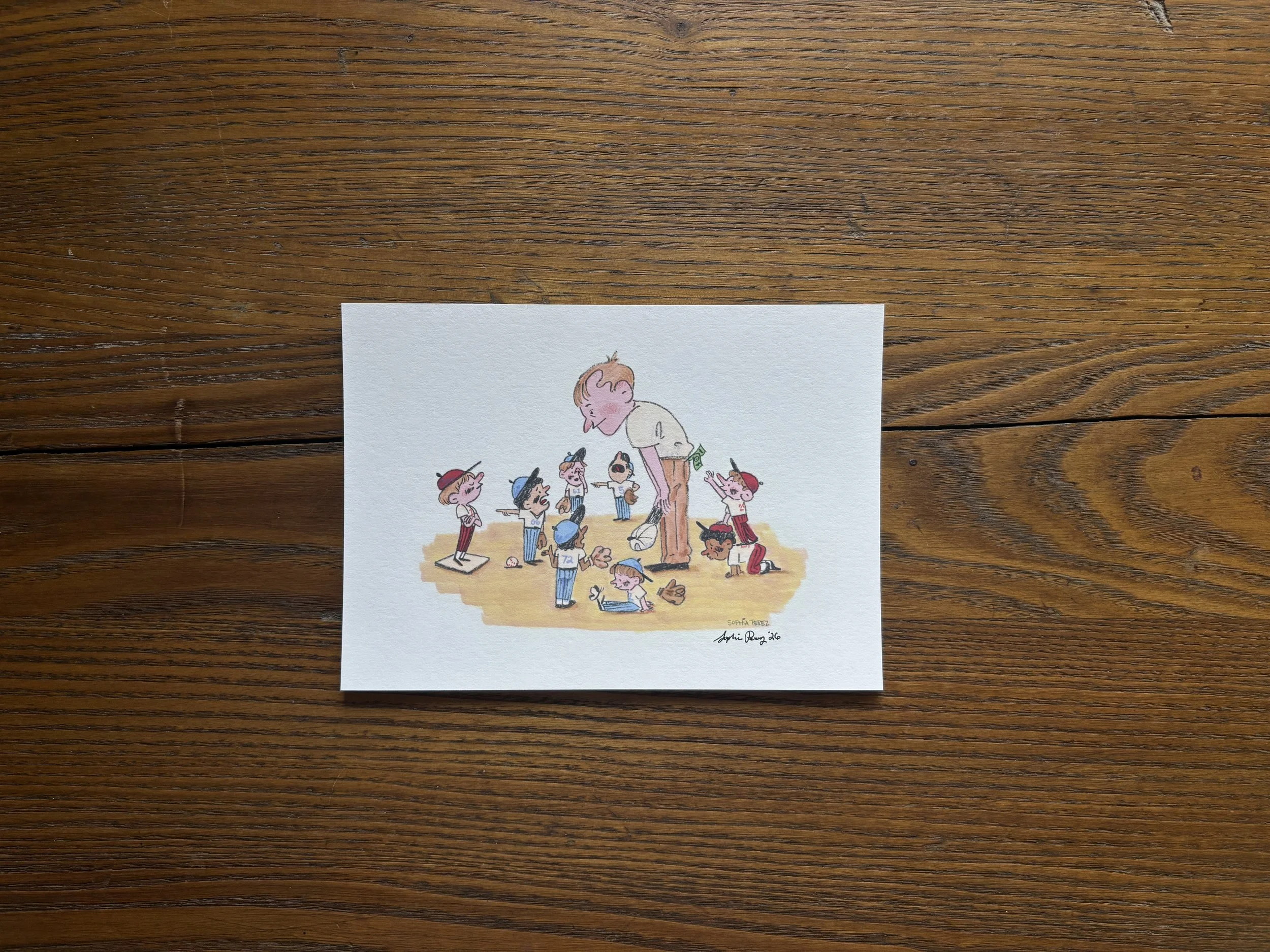 Little League Print
