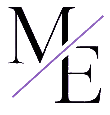 Close-up photo of stylized letter 'V' and part of the letter 'E' with colorful, abstract background.