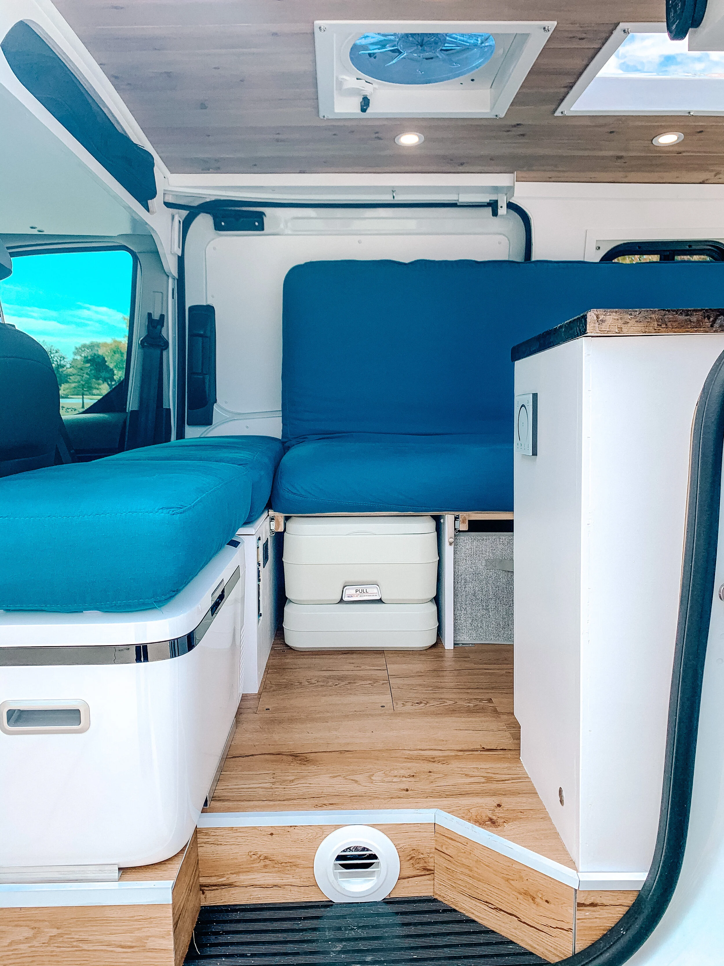 Entryway of the van