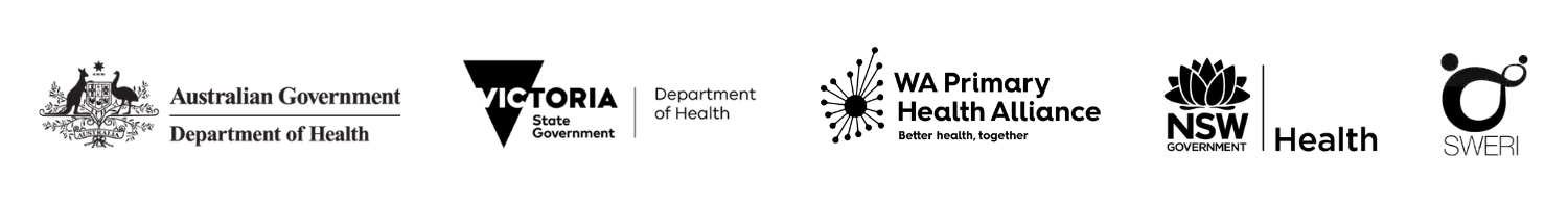 Australian Government Department of Health logo and text