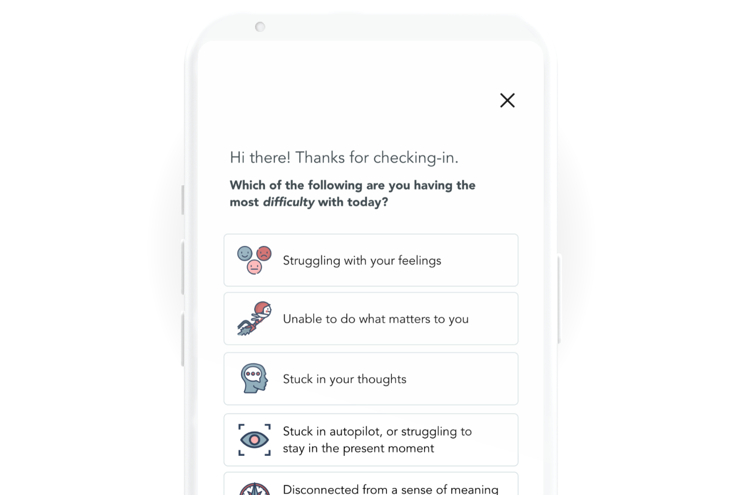 BiSi app by University of Newcastle in Cogniss, features daily check-ins for medical students to identify struggles. Supports resilience and prevents burnout with structured training, randomized trials, and interactive mental health tools.