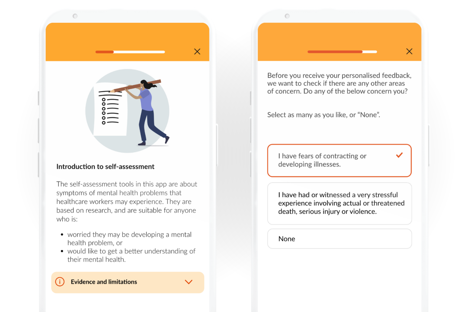 The Essential Network (TEN) app by Black Dog Institute offers stress management tools and mental health resources for healthcare workers. It supports self-assessment and connects users to services, aiding in mental health screening and diagnosis.