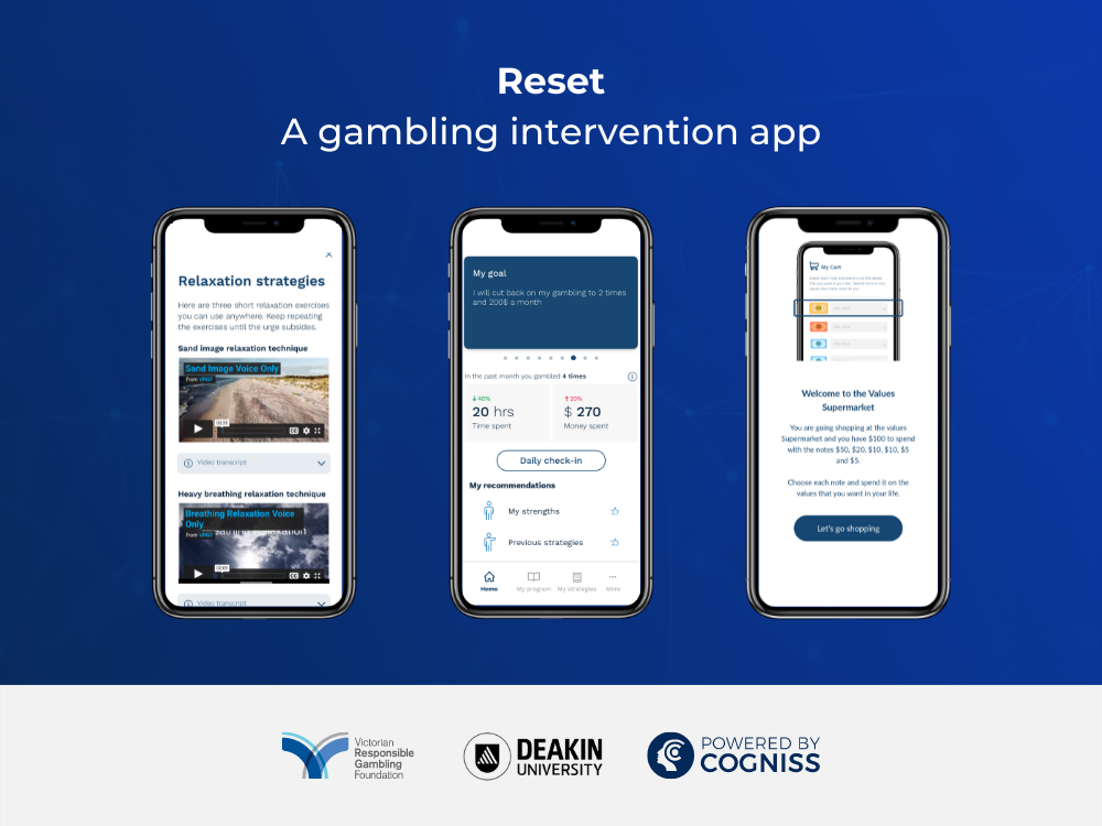 The Victorian Responsible Gambling Foundation launches another app to address gambling harm 