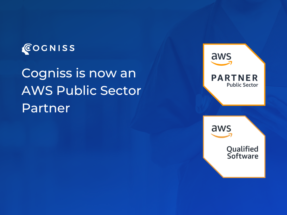 Cogniss is now an AWS Public Sector Partner