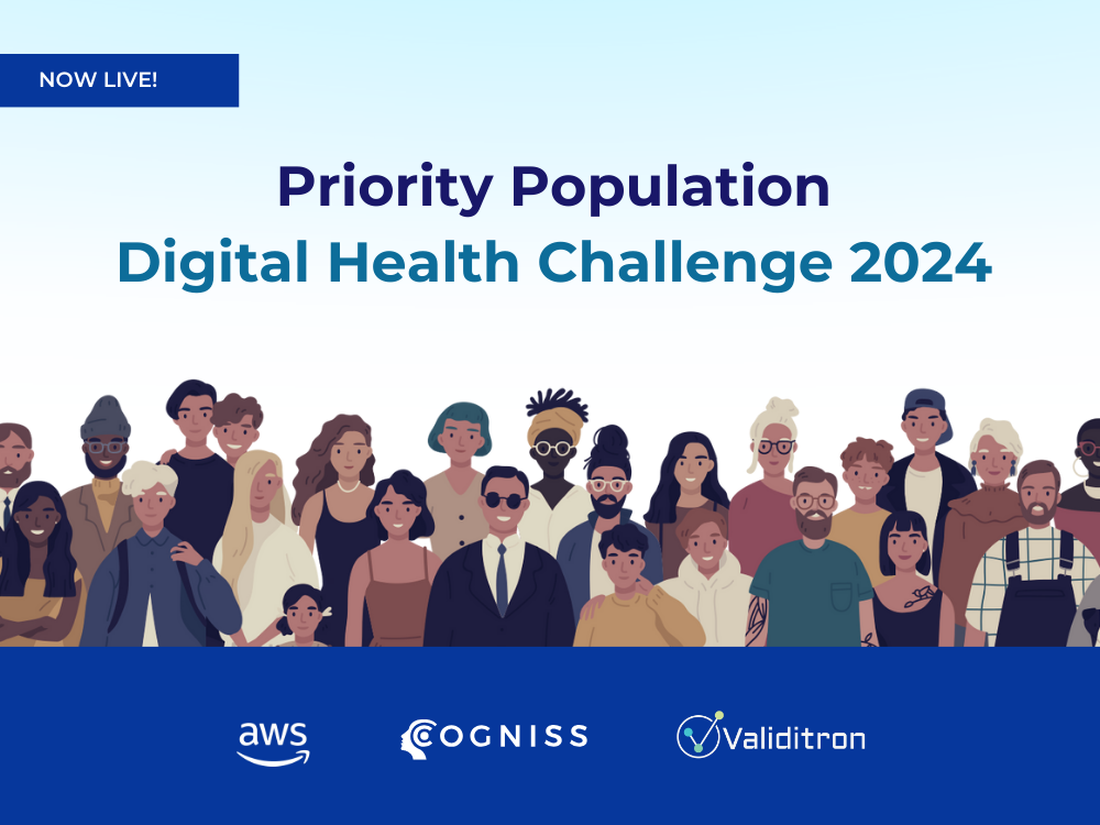 LAUNCHING The Priority Population Digital Health Challenge 2024!
