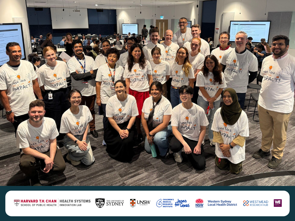 Cogniss returns to Westmead for the 7th Global Harvard Health Systems Hackathon