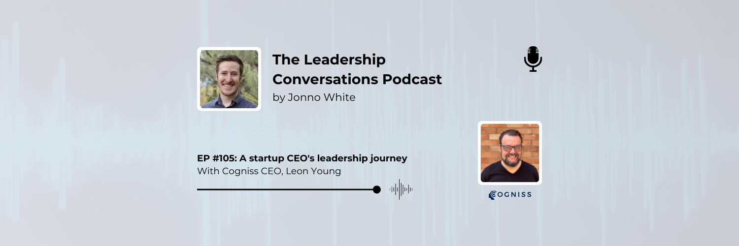 startup CEO's leadership journey