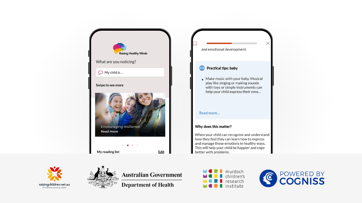Raising Healthy Minds app