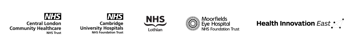 Information graphic with NHS logo, and various icons related to health and communication, including a pencil, a line graph, and a speech bubble.