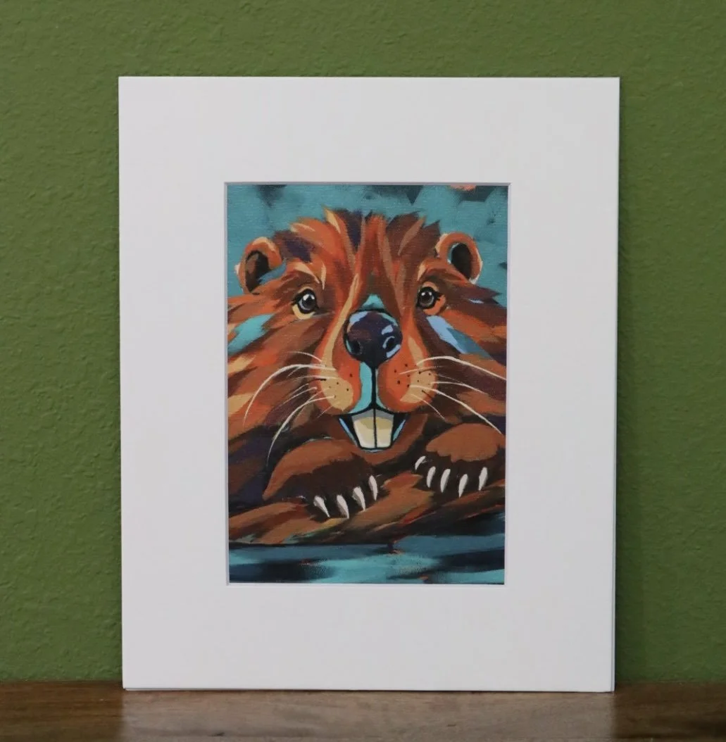 Benny Beaver: 5x7