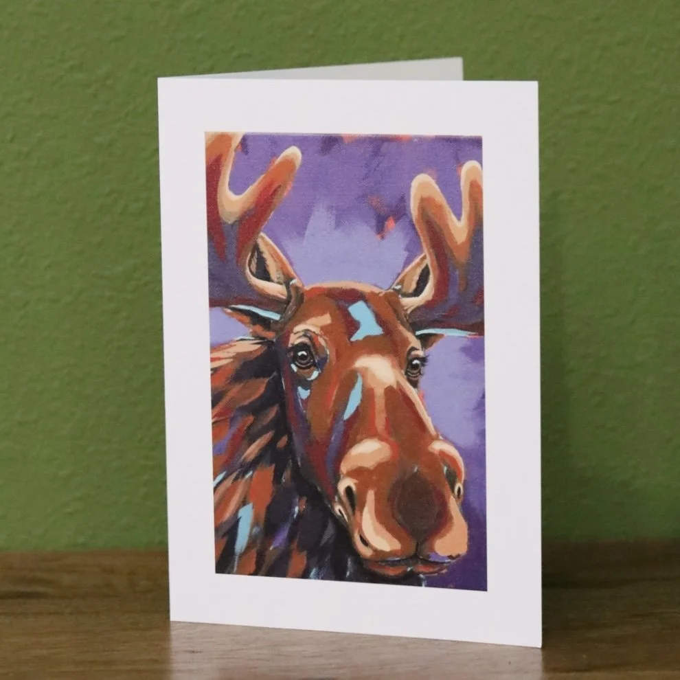 Monty Moose: Greeting Card