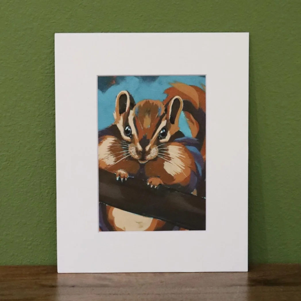 Charlie Chipmunk: 5x7
