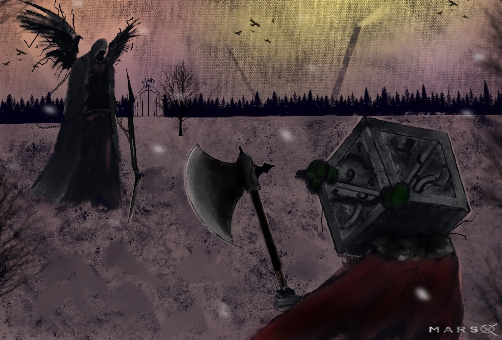 Look To Windward - Sleep Token Tribute art