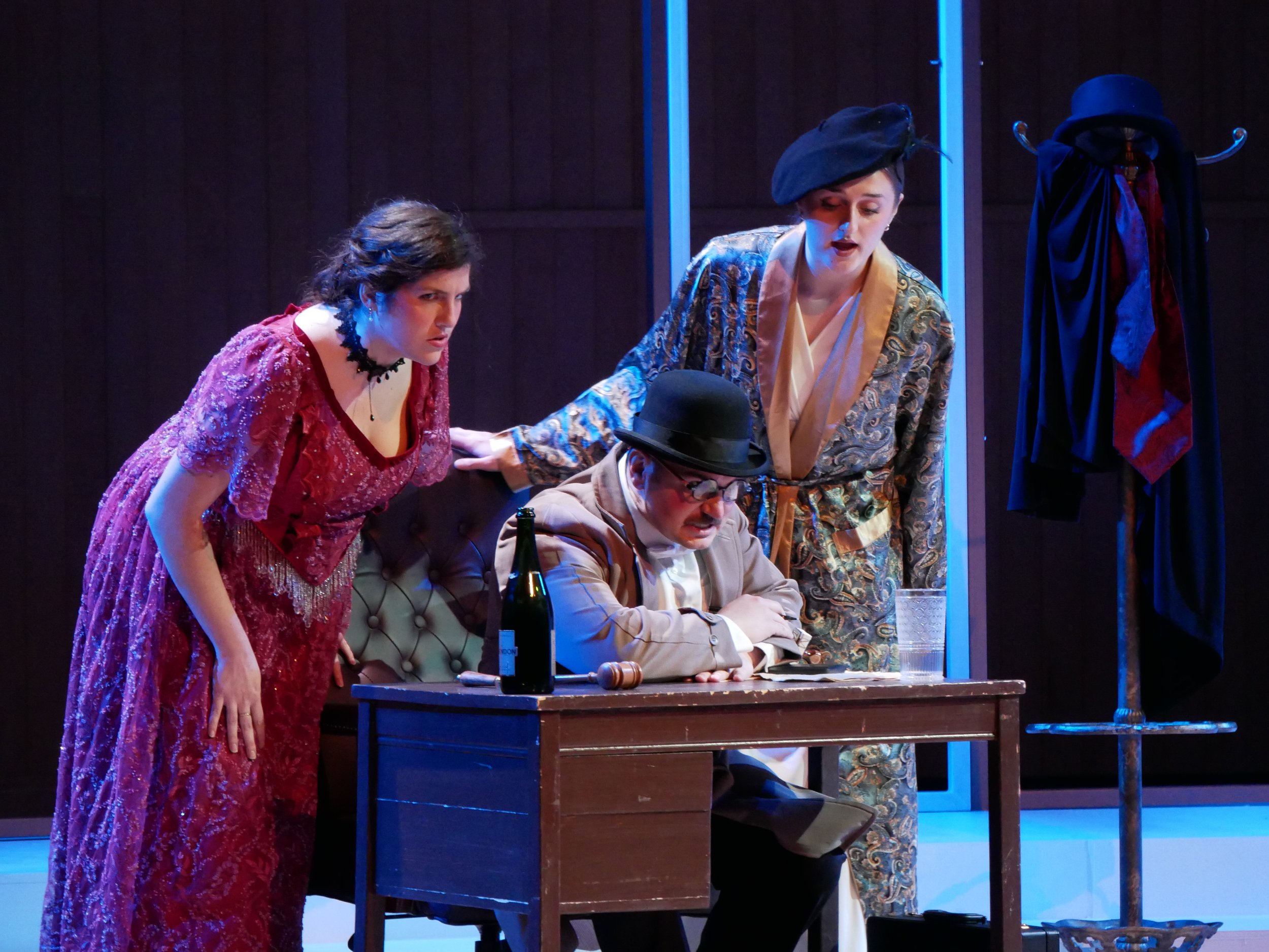 Chris Gallerani in UConn's 2026 performance of "Die Fledermaus" by Johann Strauss II.
