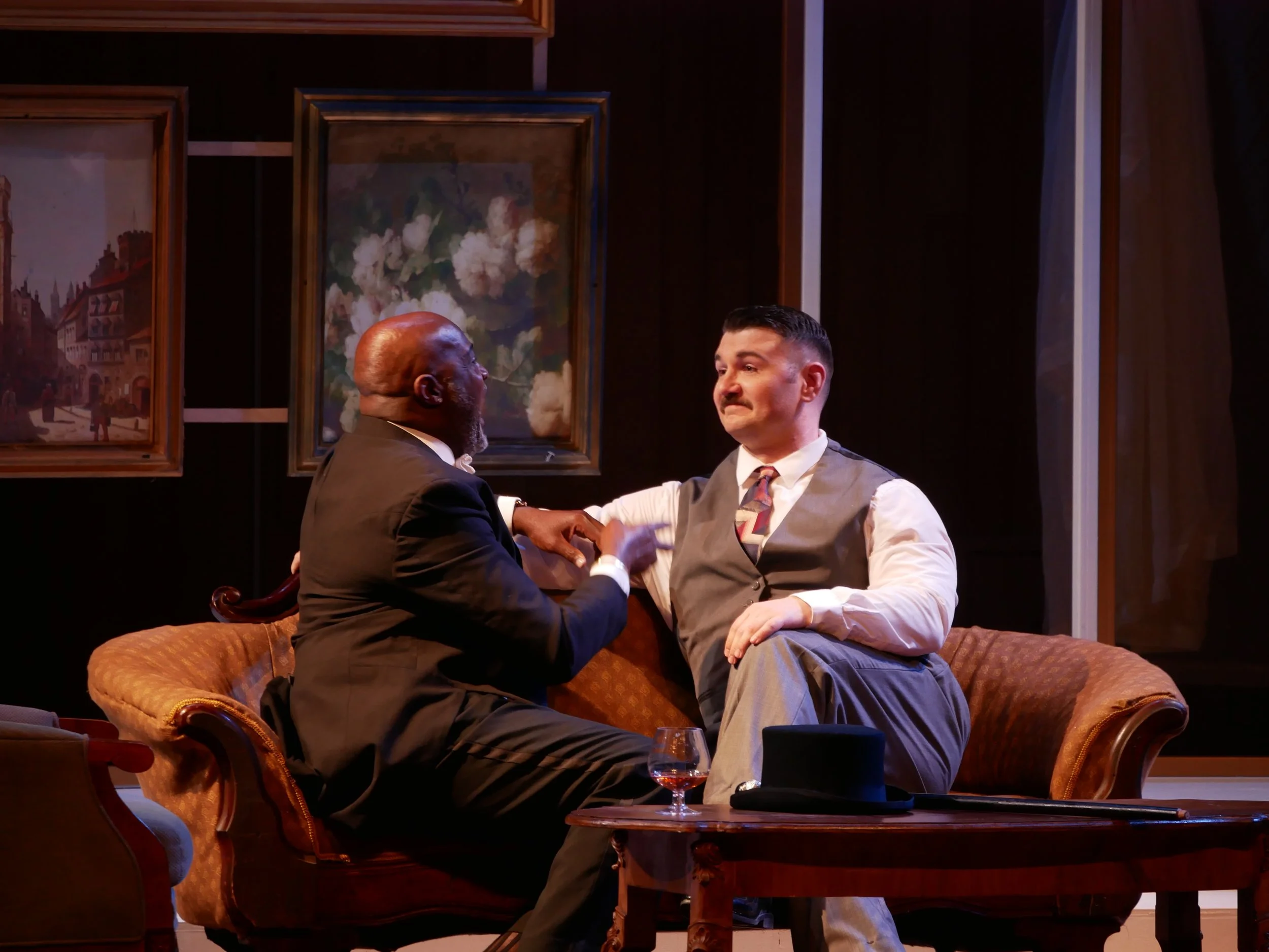 Chris Gallerani in UConn's 2026 performance of "Die Fledermaus" by Johann Strauss II.
