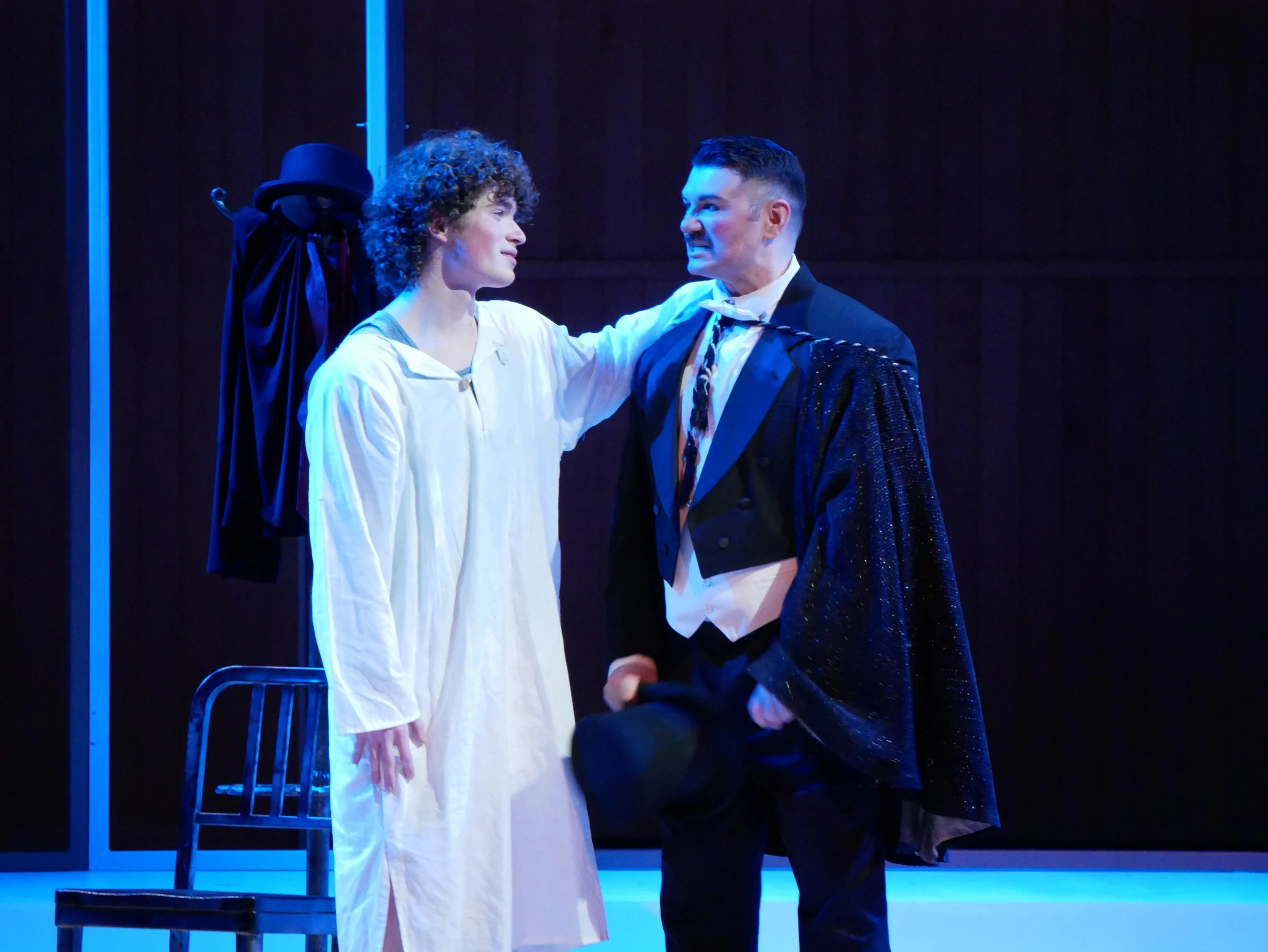Chris Gallerani in UConn's 2026 performance of "Die Fledermaus" by Johann Strauss II.