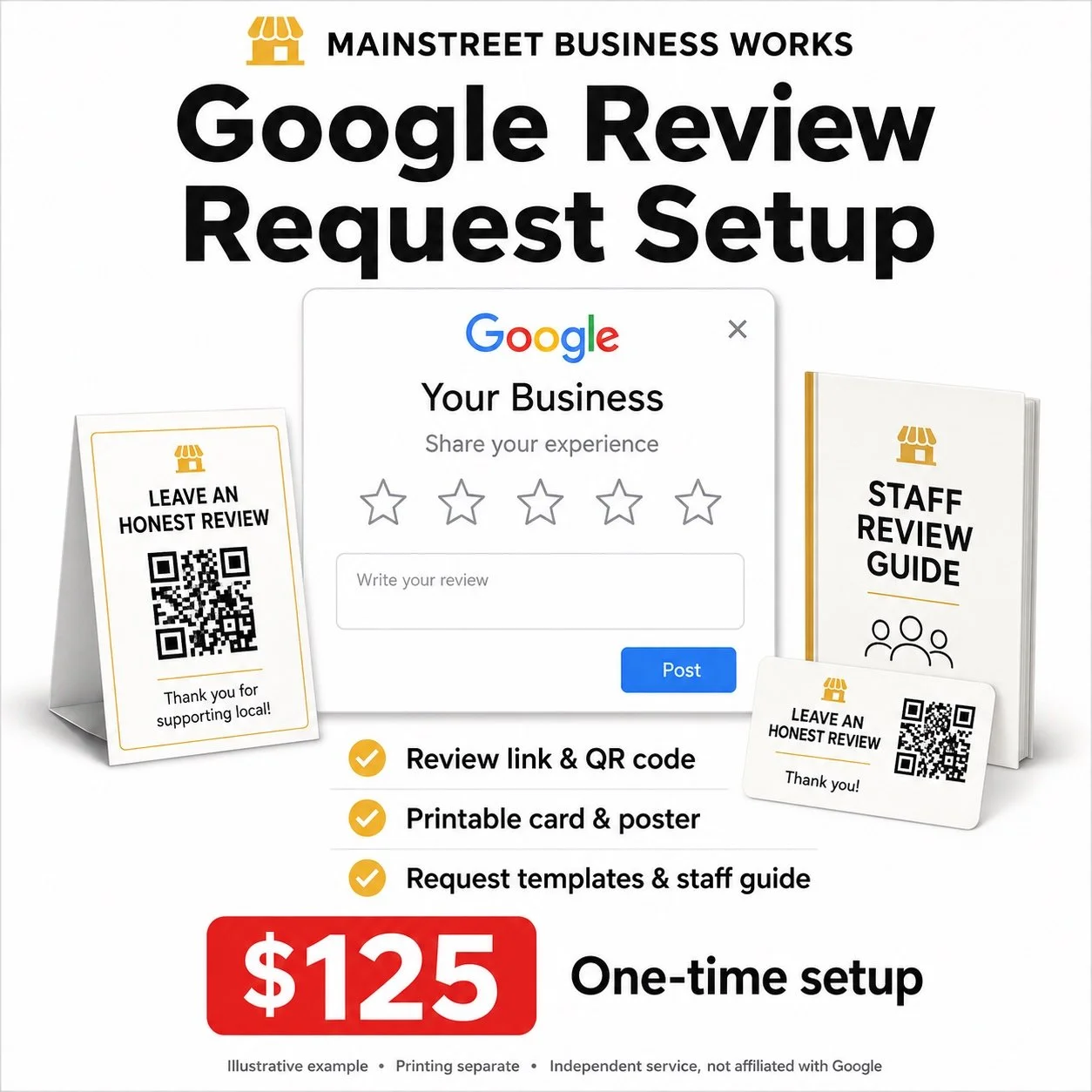Google Review Request Setup