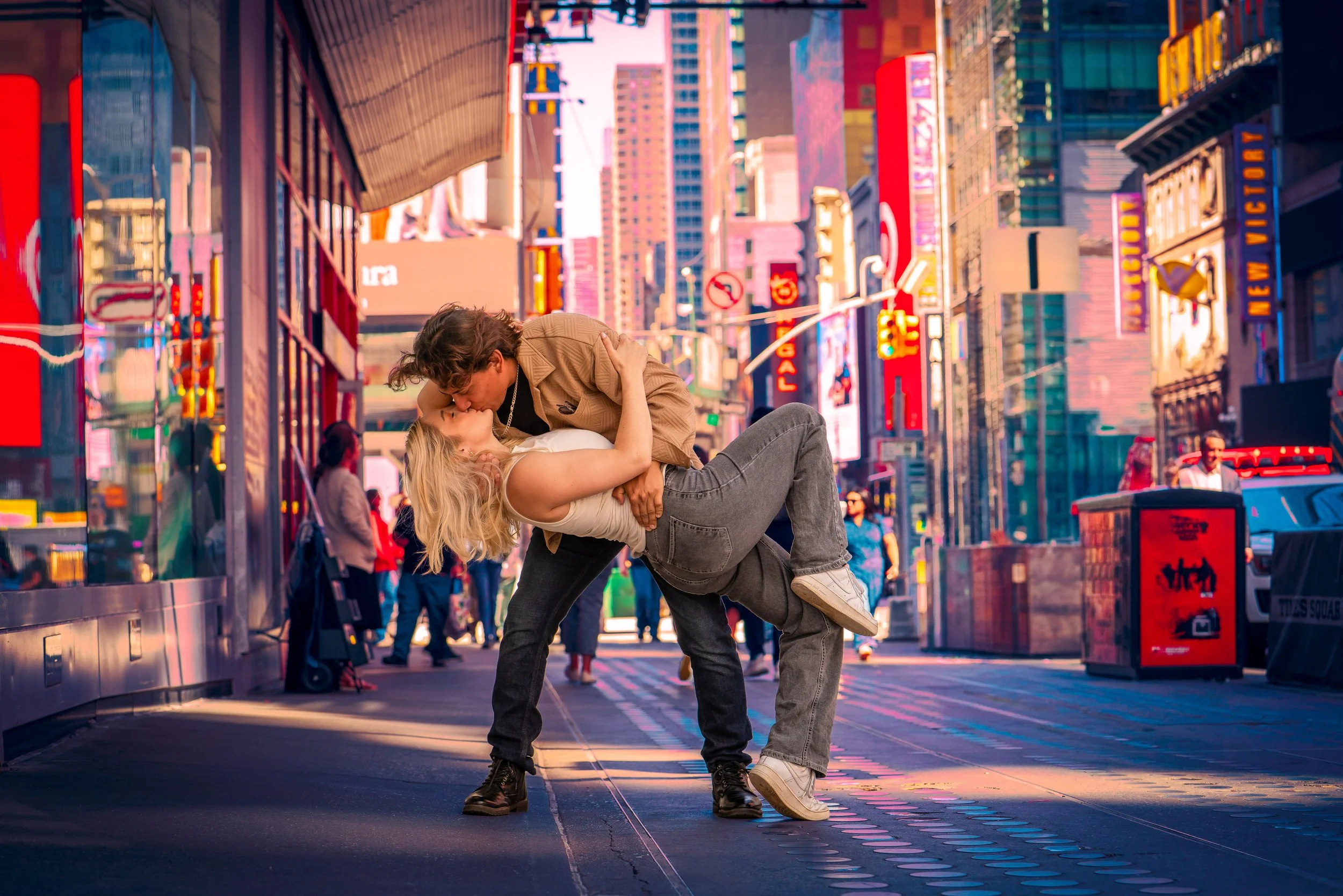 Brittany & Ranaldo  ~  Times Square