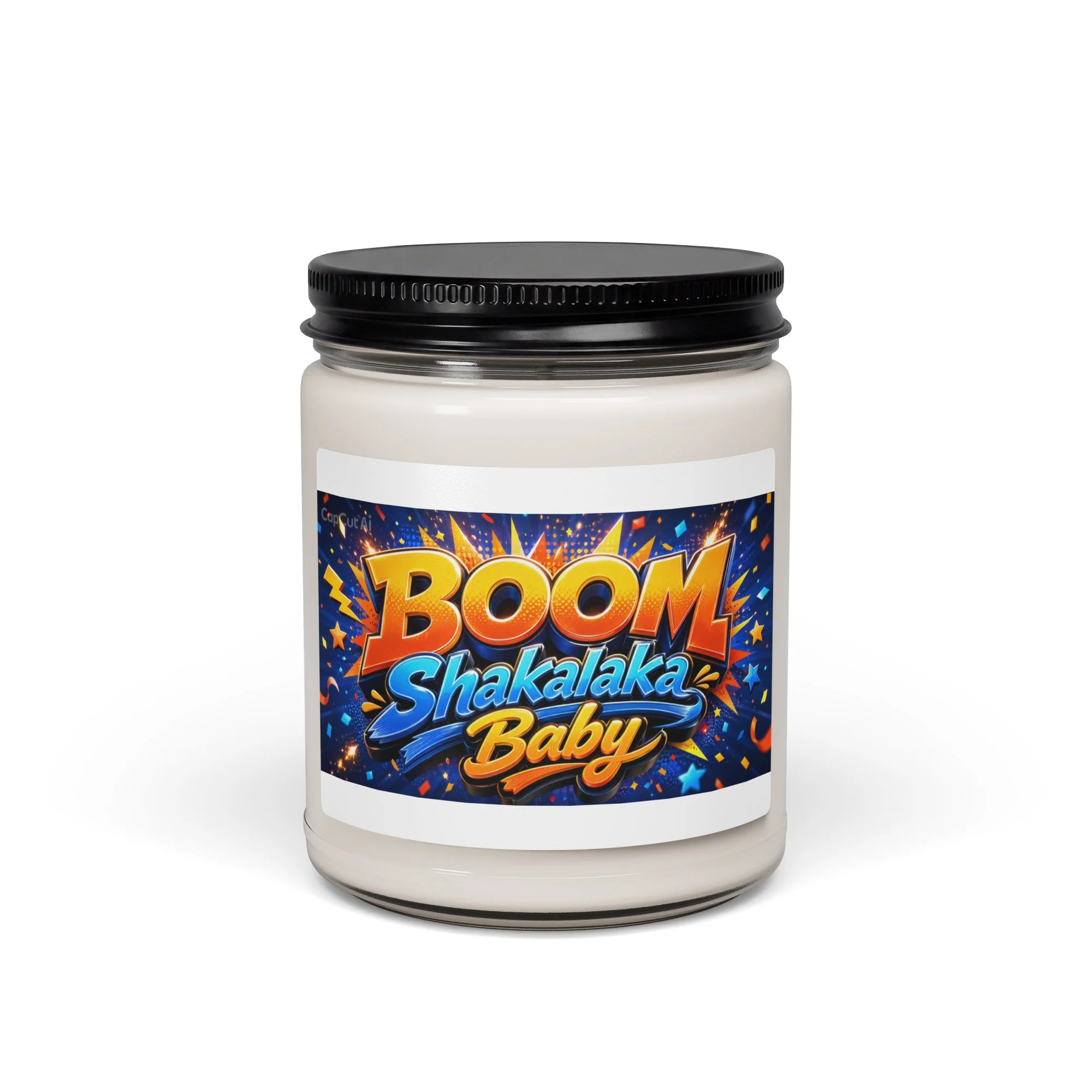 Scented soy candle