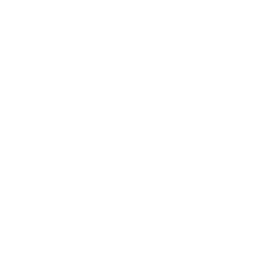 White right arrow icon on black background