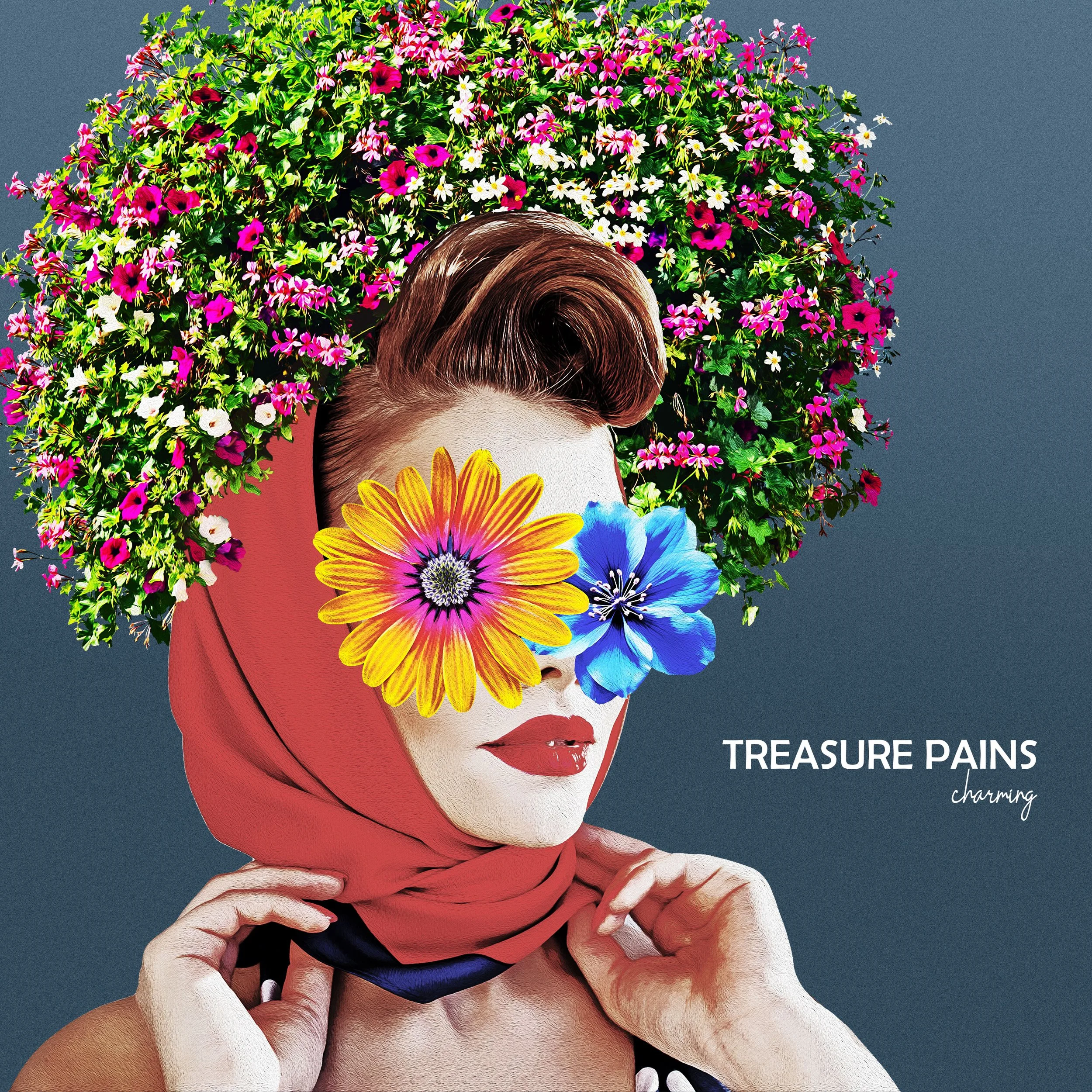 Album art I designed for the band, Treasure Pains
