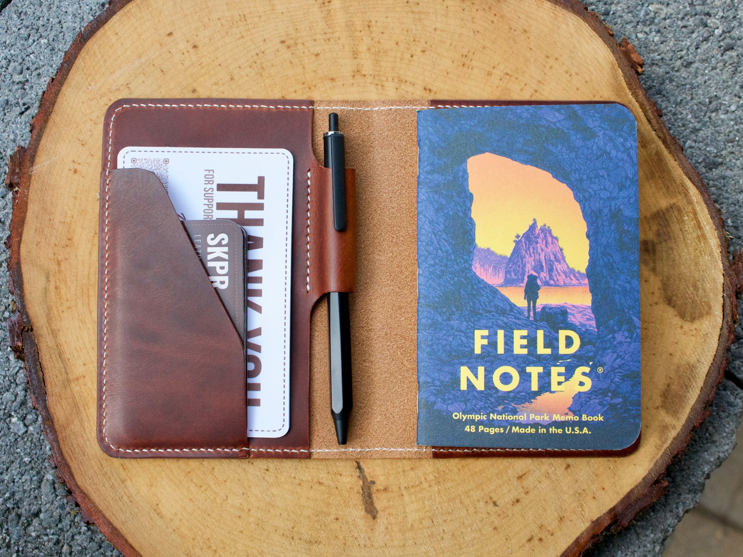 No. 5 - The Travel Wallet (With Pen Loop)