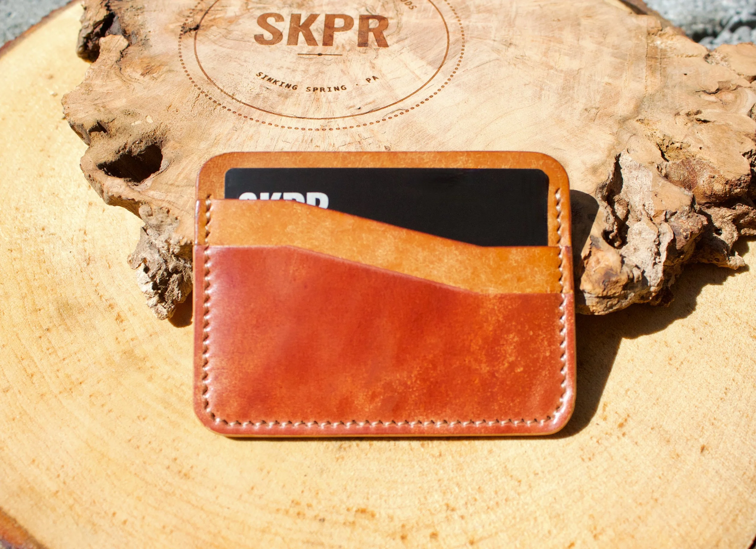 Shell Cordovan Cardholder