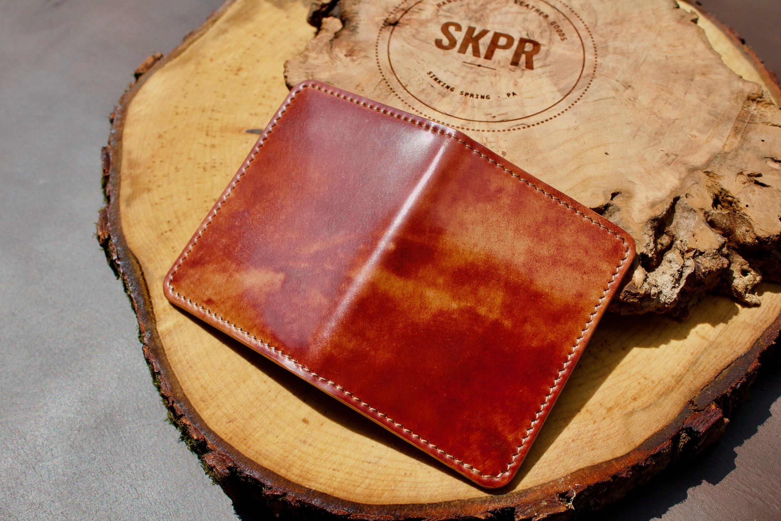 Shell Cordovan Bifold Cardholder