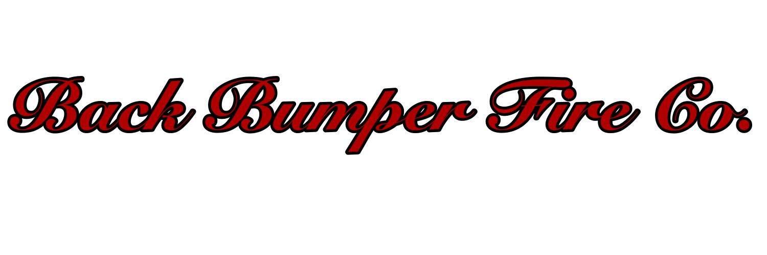 Back Bumper Fire Co. Sticker