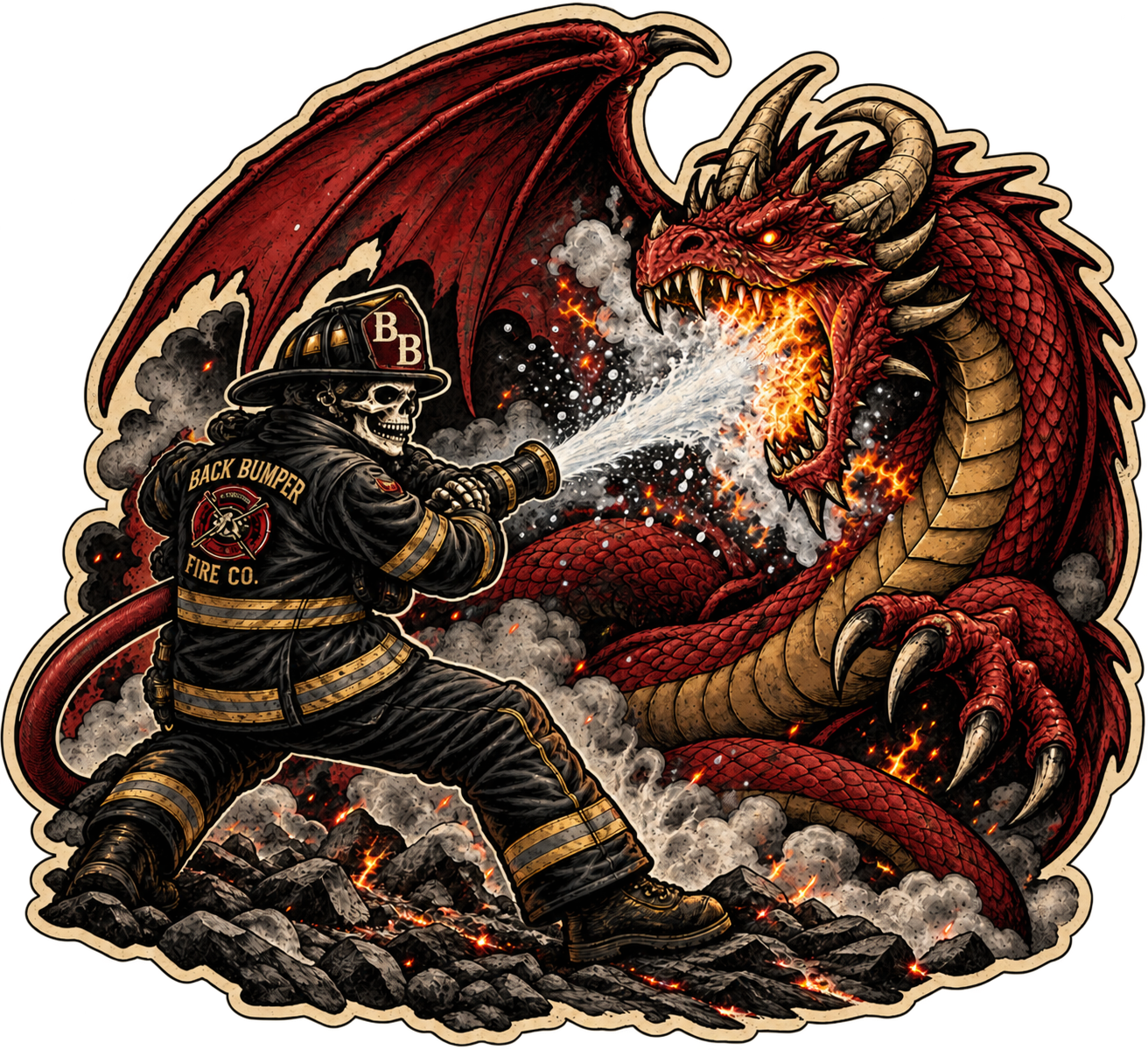Slay the Dragon Sticker