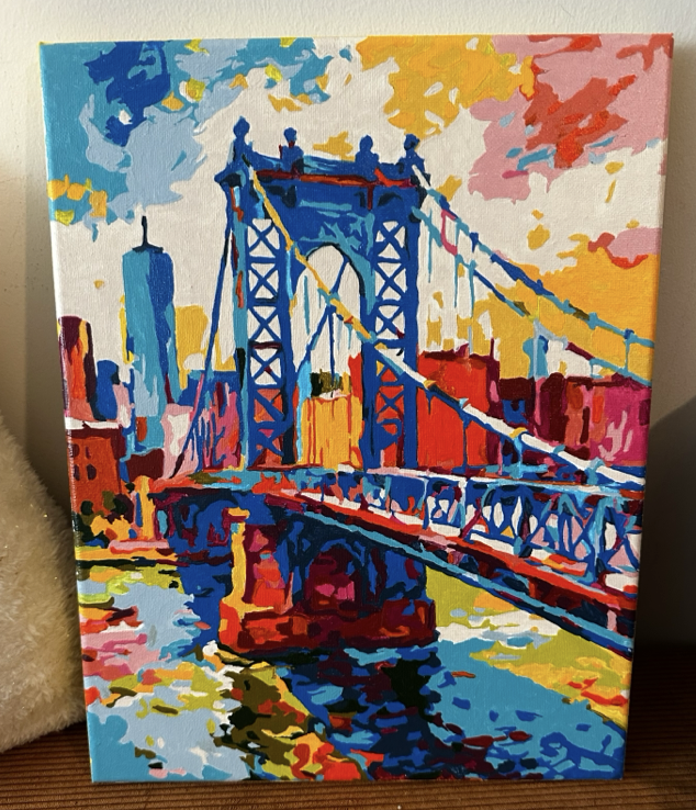 paint by number - Brooklyn Bridge