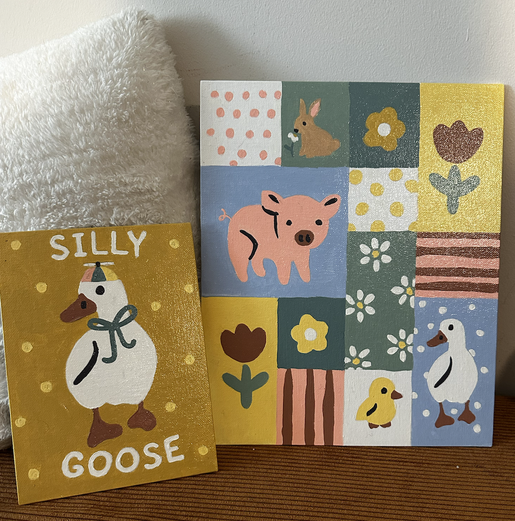 paint by number SET - Silly Goose Nursery