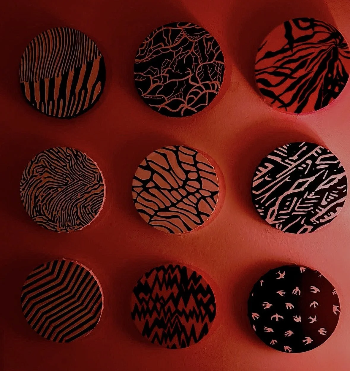 twenty one pilots hand painted Blurryface album canvasses