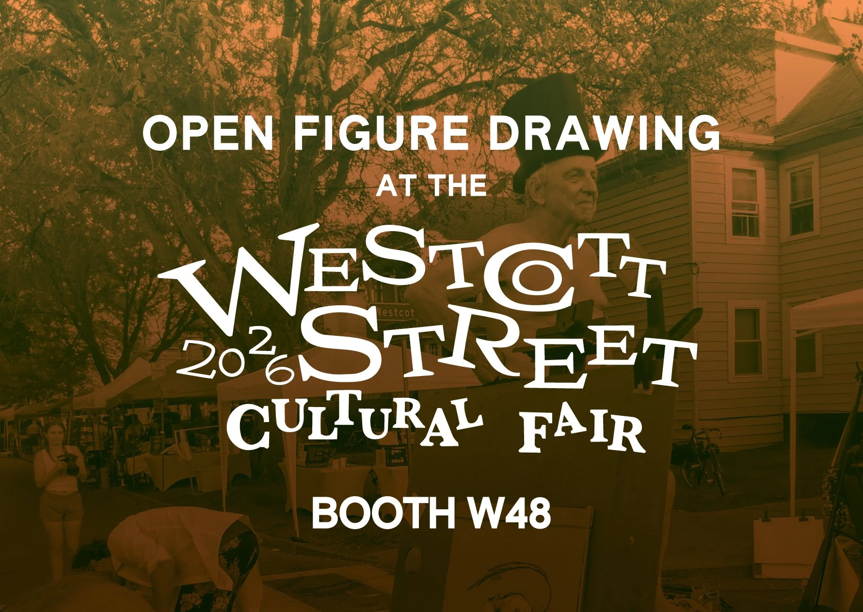 Draw with us at the Westcott St. Cultural Fair Sunday, September 27!