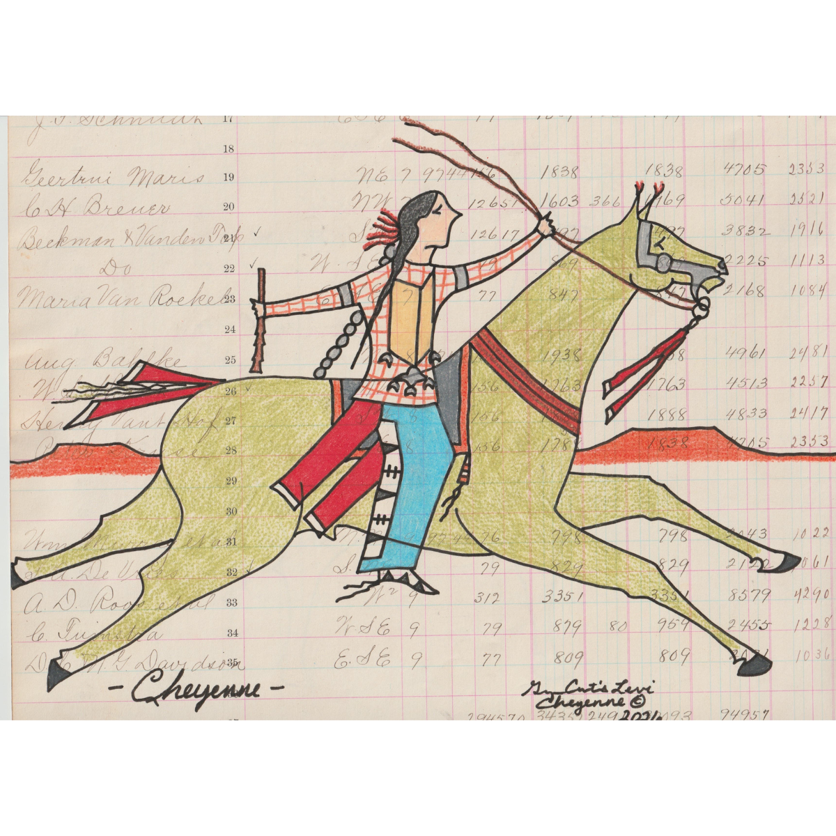 "Cheyenne" Art Print, 2026