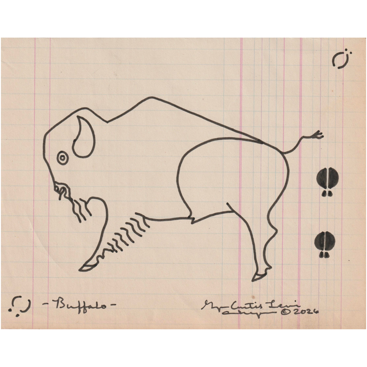 "Buffalo" Art Print, 2026