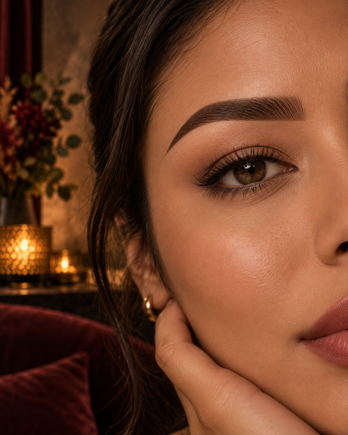 Micropigmentación de cejas con acabado natural
