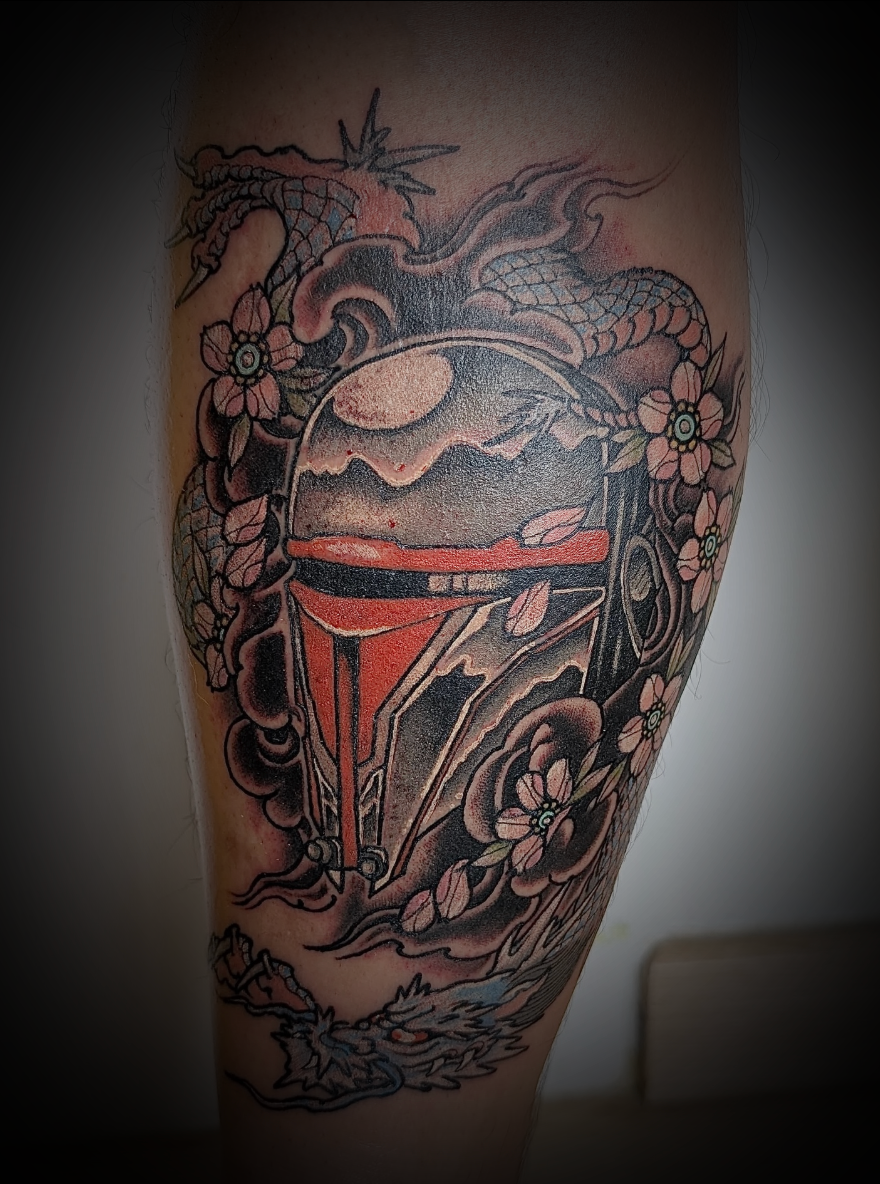 Another Star Wars Jap fusion tattoo? Are we just doing May the 4th early at this point?