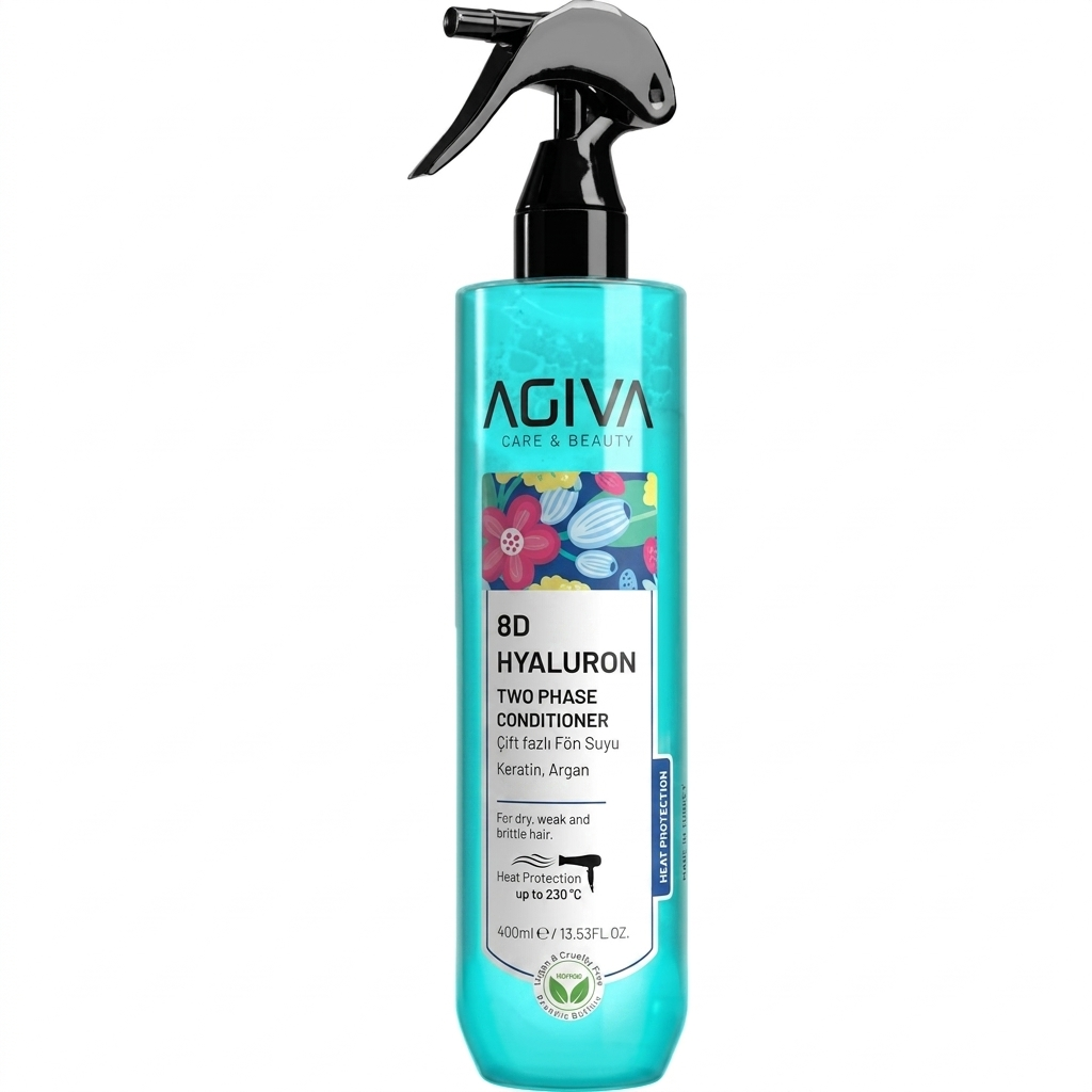 AGIVA TWO PHASE HAIR CONDITIONER 8D HYALURON - 400ml
